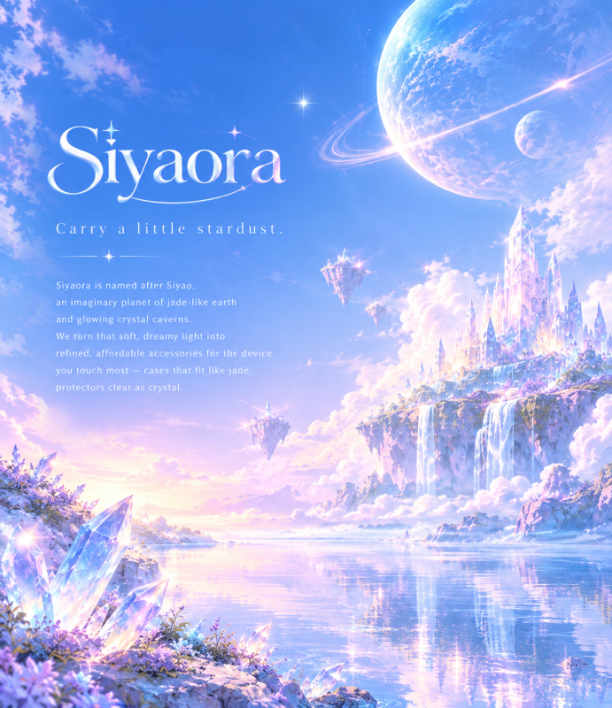 Siyaora-Bring a little piece of a dreamier planet to the device you touch most.